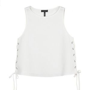 RAG & BONE Eliza Lace Up Tunic